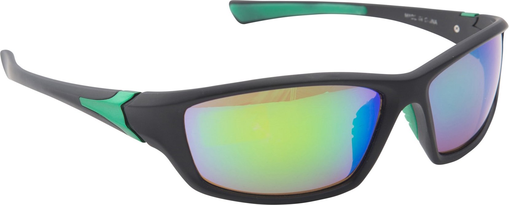 Mountain Warehouse - Herren/Damen Unisex Sonnenbrille "Hayman" (Schwarz/Grün)