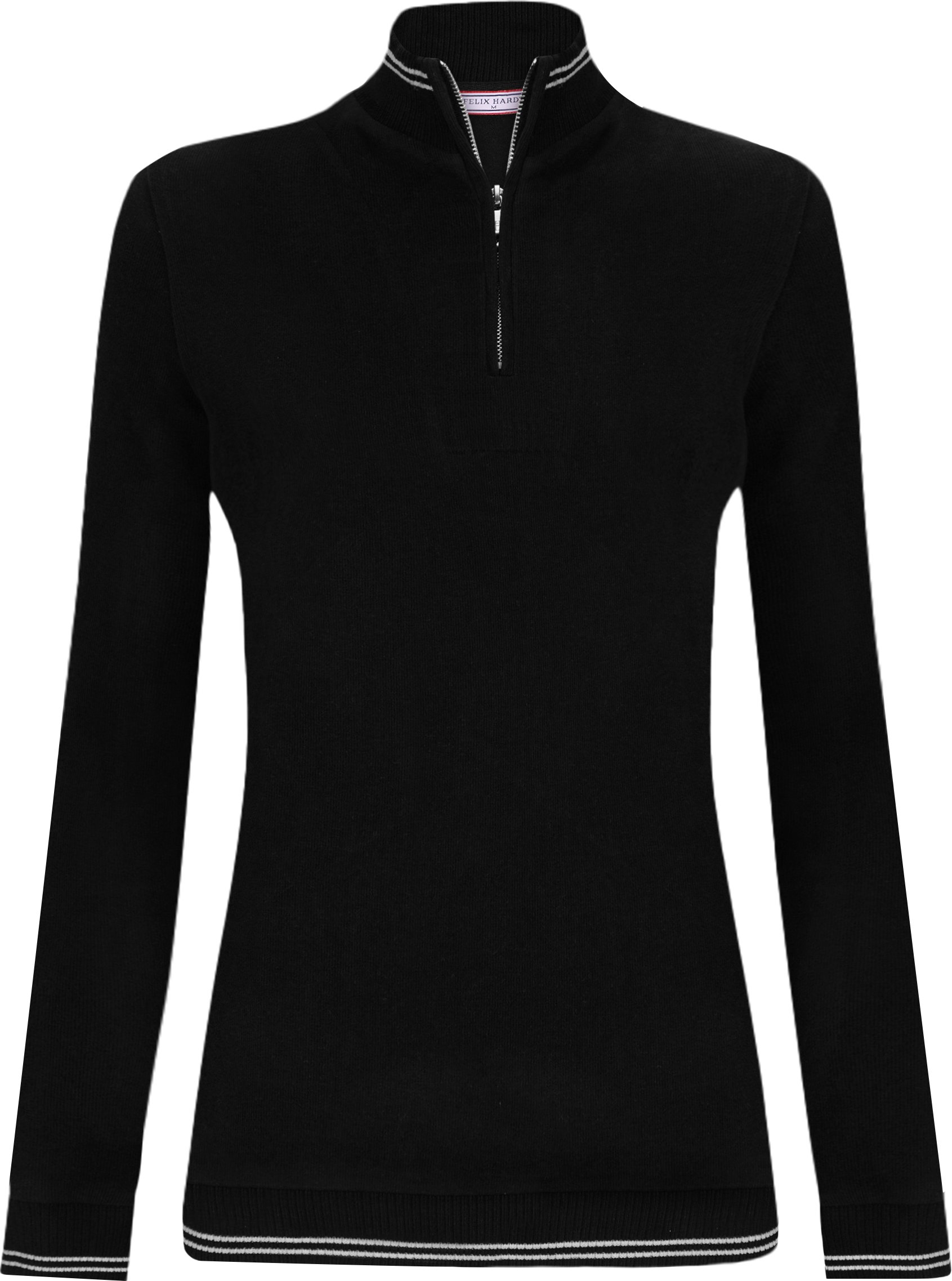 Pullover Strickpullover Mit Halbem Reißverschluss