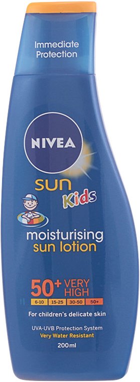 Sun Children Wasserfester Feuchtigkeitsschutz Spf50+ 200 ml