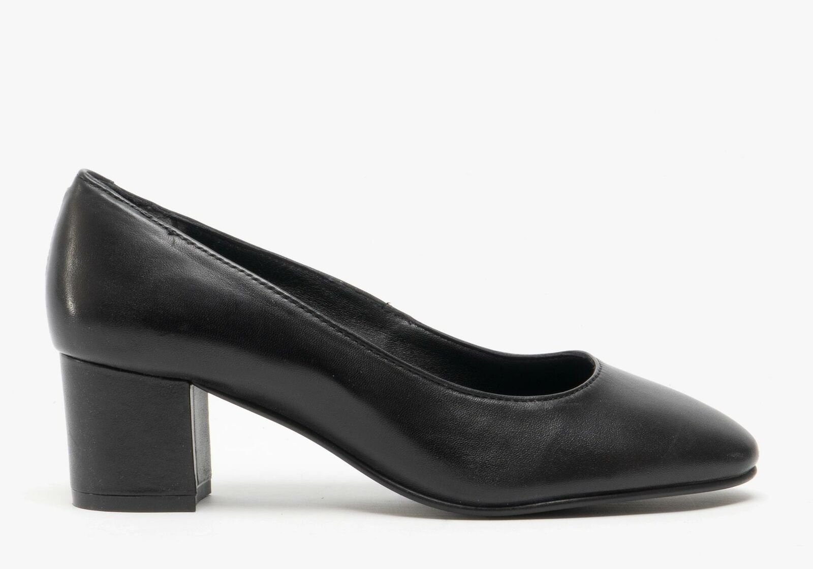 Hush Puppies Damen/Damen Anna Leder Court Schuh (Schwarz)