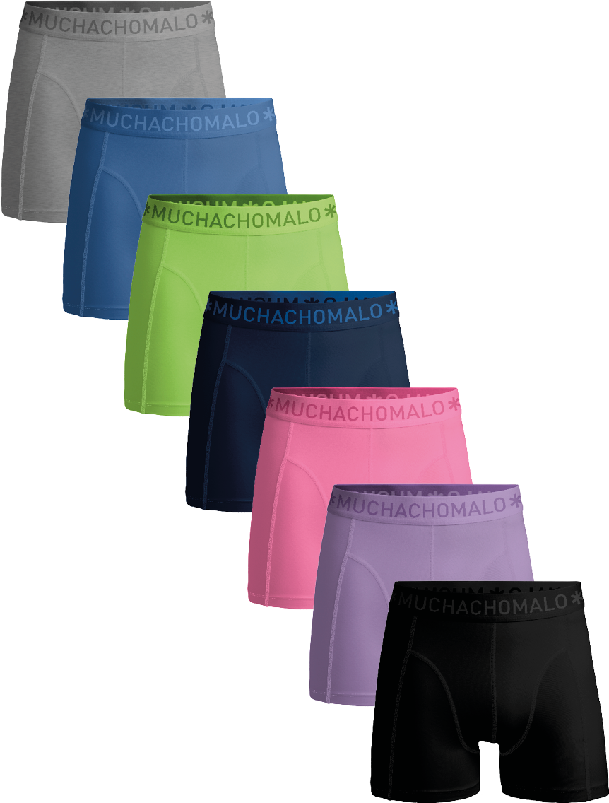 Muchachomalo Herren Boxer Shorts - 7er Pack - Herren Unterwäsche