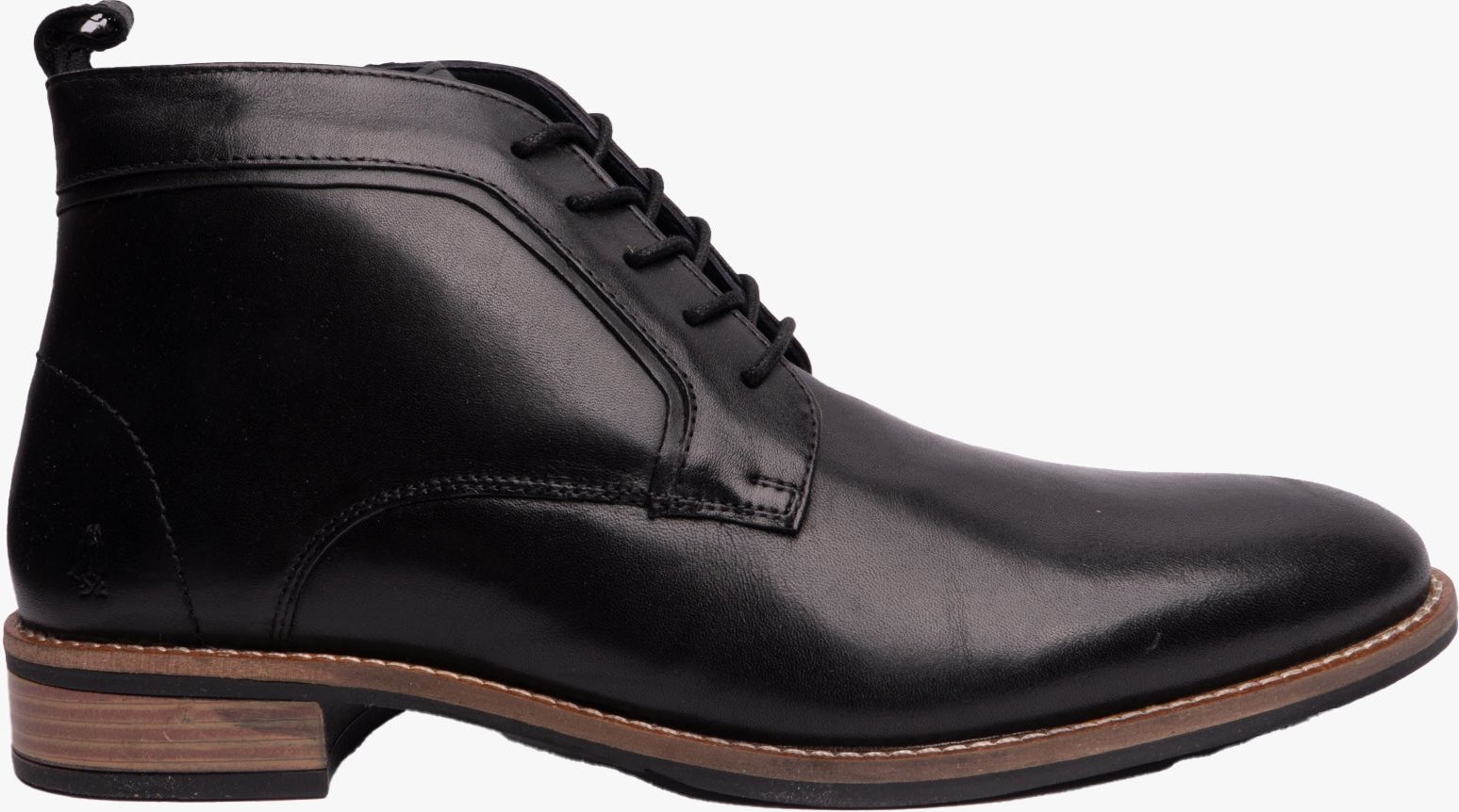 Hush Puppies DECLAN LACE Herren Ankle Boots Schwarz