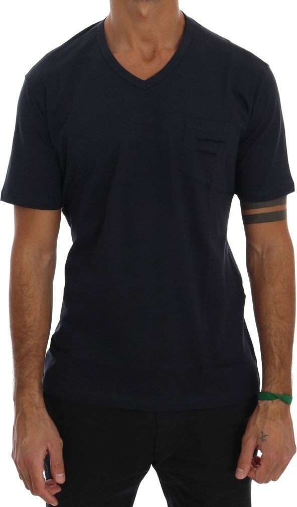 V-Ausschnitt T-Shirt Tsh1321