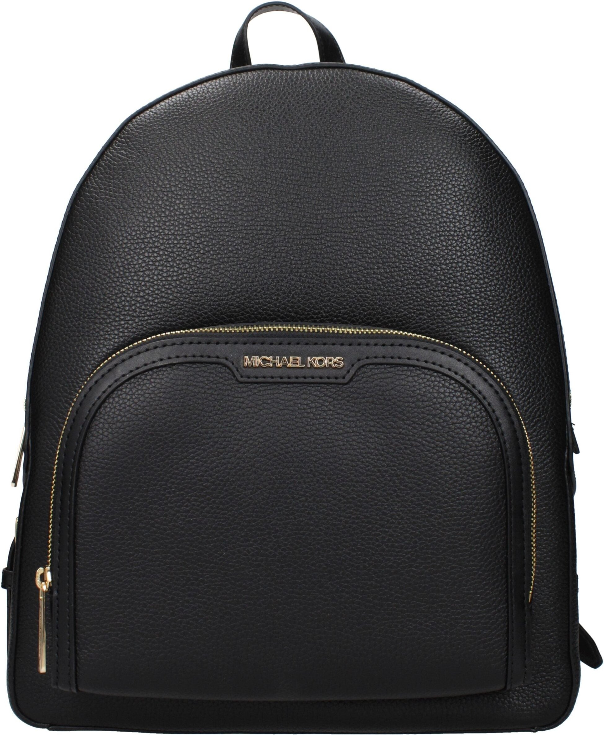 Michael Kors Schwarze Leder-Rucksack