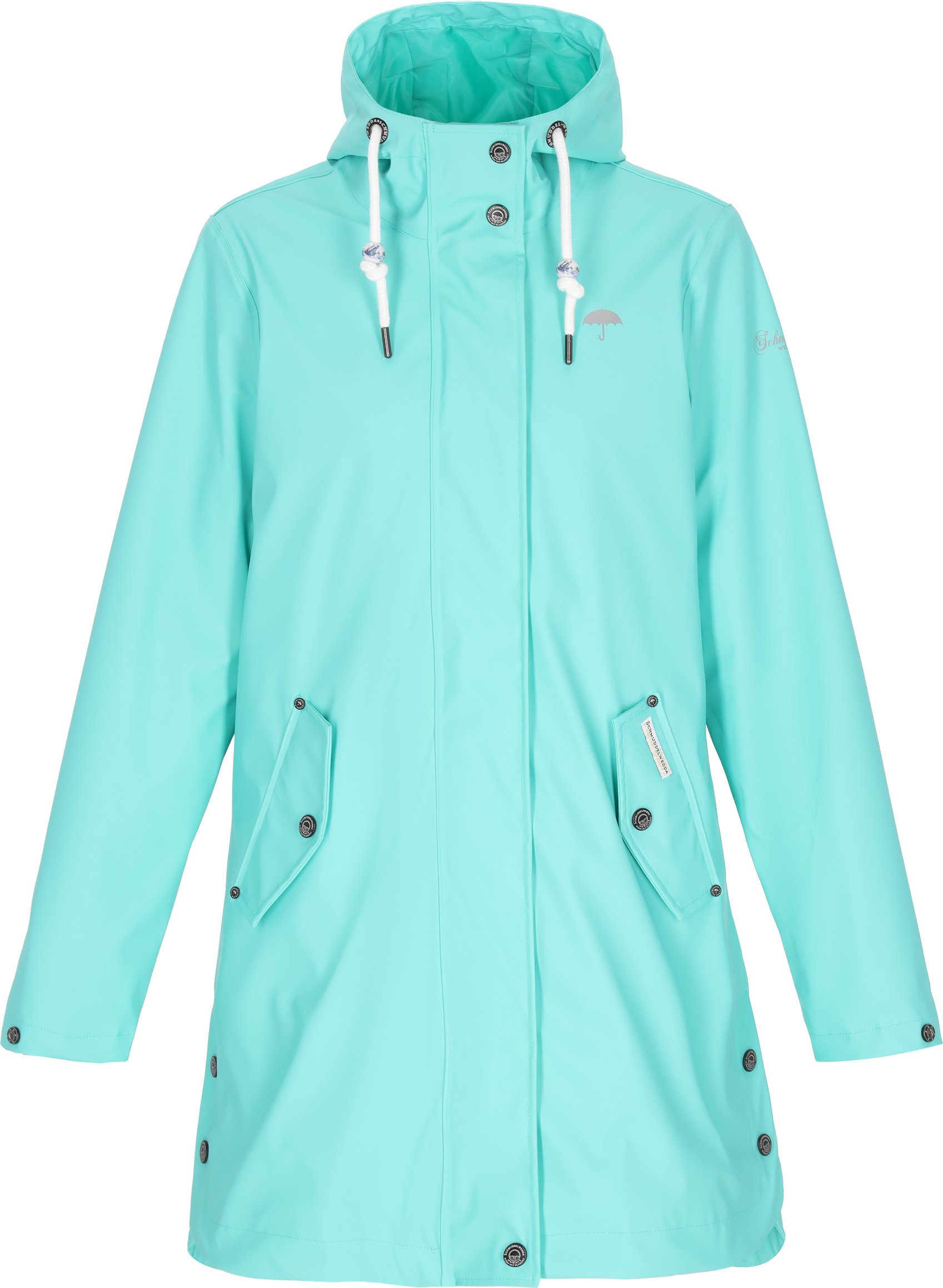 Schmuddelwedda Mantel Frauen Türkis