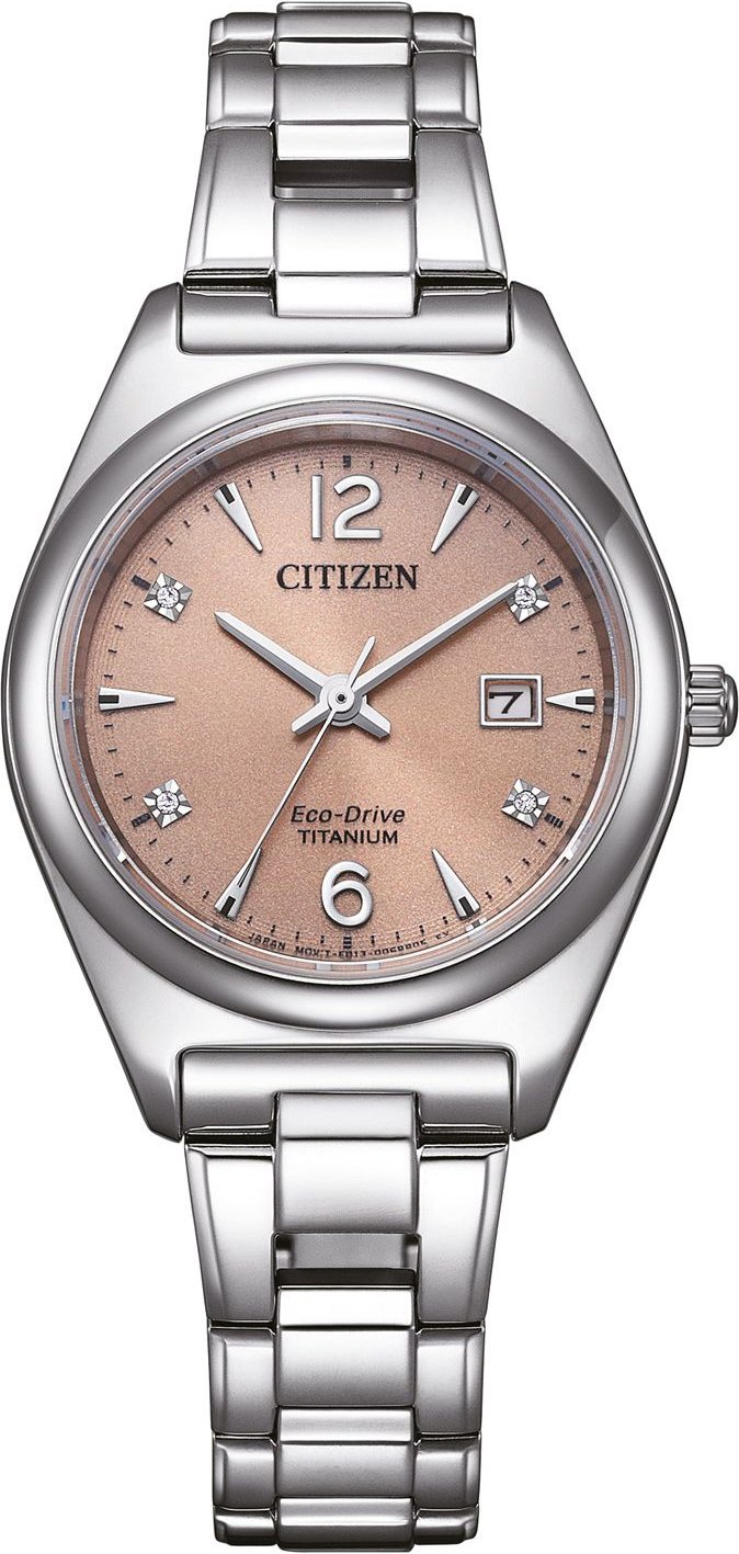 Citizen Damen Silberne Uhr EW2601-81Z