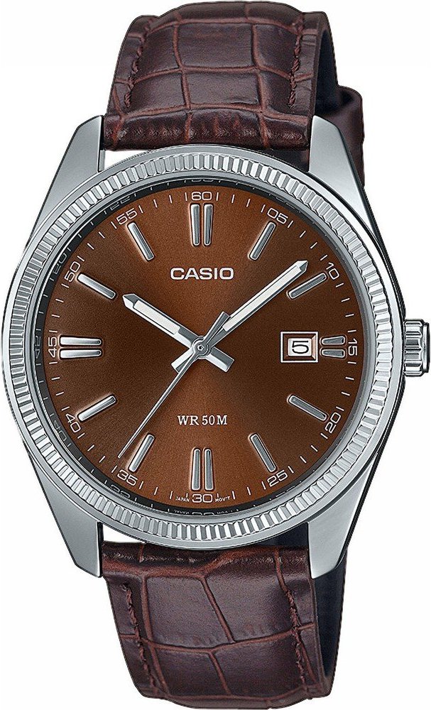 Casio Kollektion Herrenbraun Uhr MTP-1302PL-5AVEF
