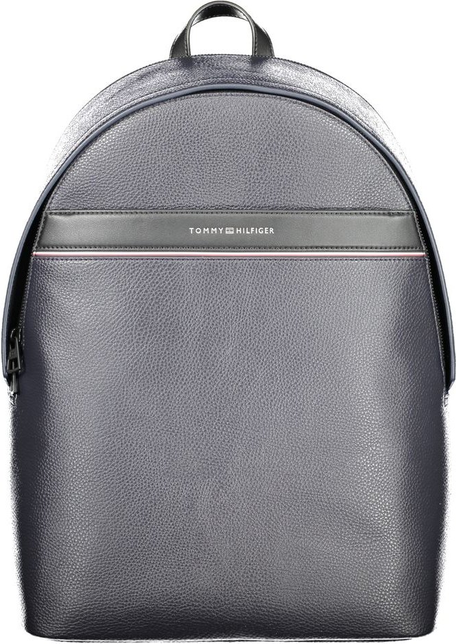 Tommy Hilfiger Blaue Polyurethan Herrenrucksack
