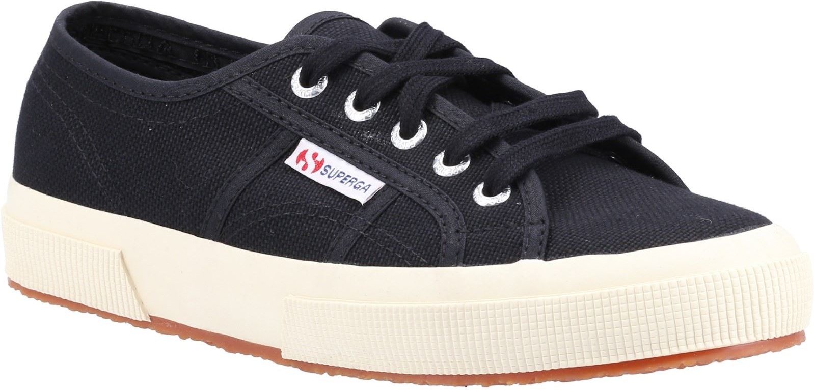 Superga 2750 Cotu Classic 100% Baumwolle Herren Schwarz Turnschuhe