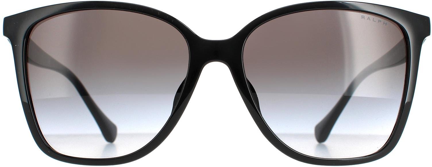 Ralph by Ralph Lauren Cat Eye Damen Schwarz Grau Farbverlauf Sonnenbrille