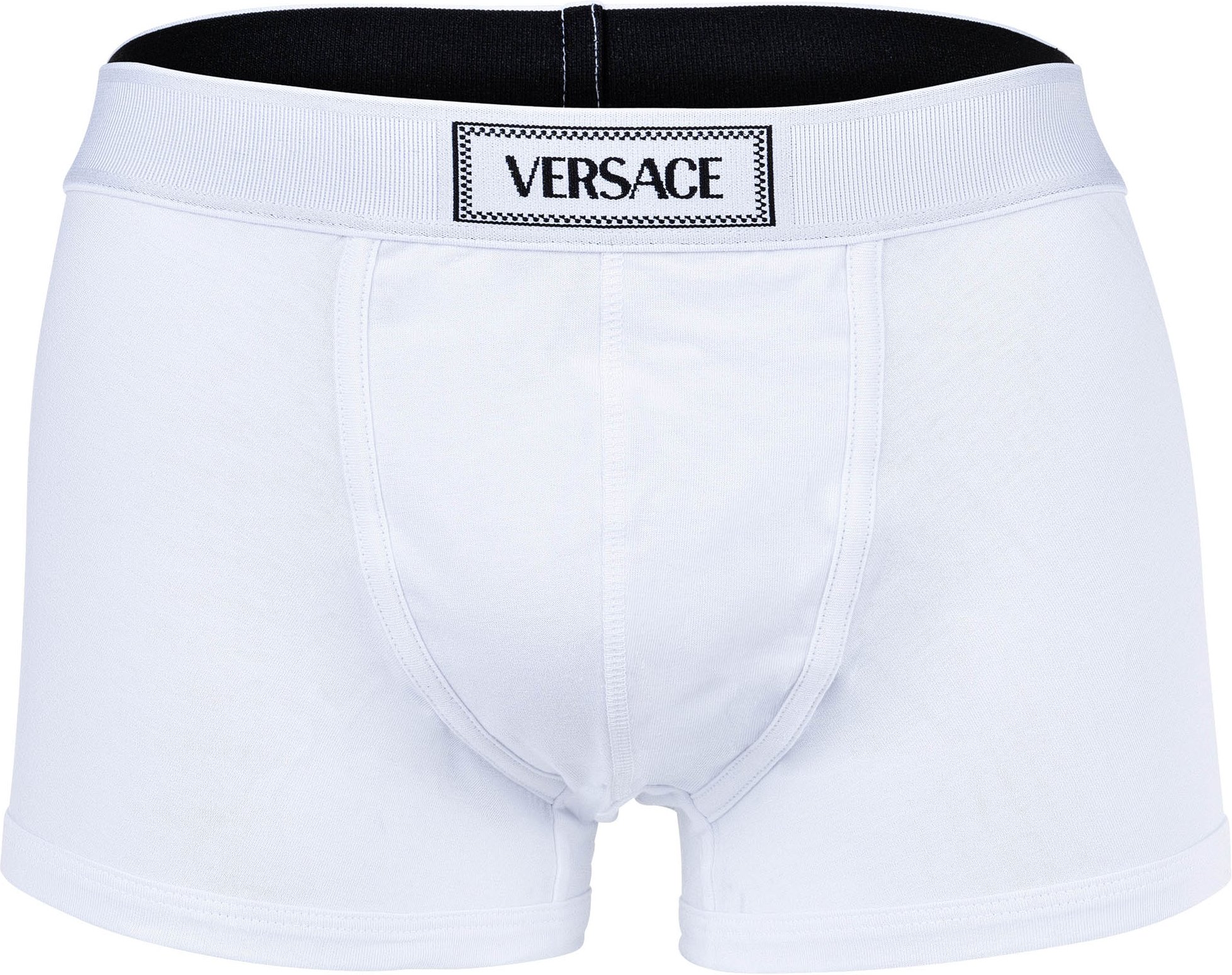 Versace Short Trunk Jersey Cotton Topekaelastic Canete Logo Boxershort