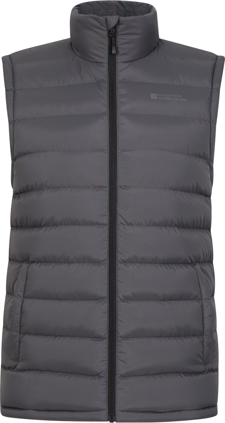Mountain Warehouse Herren Seasons II gepolstert Gilet (Holzkohle)