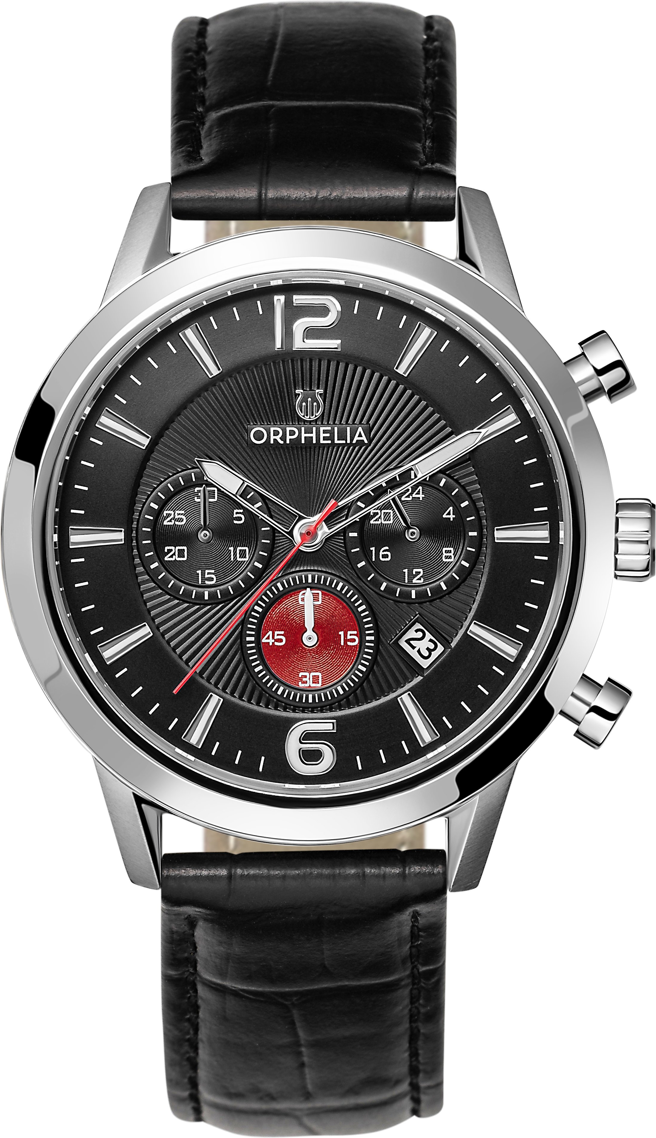 Orphelia Tempo Herren-Armbanduhr, schwarz, OR81802