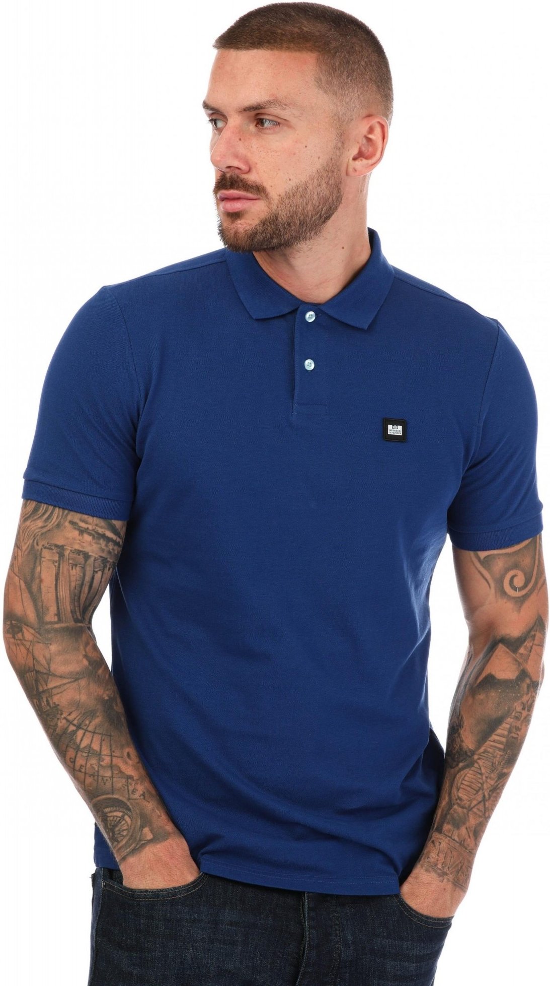 Weekend Offender - "Barnum" Poloshirt für Herren (Blau)