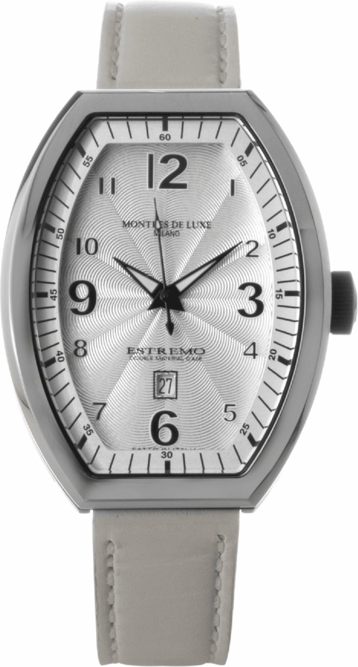 Montres De Luxe Damenuhr Quartz Silber