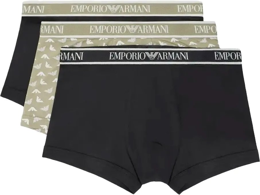 Boxer Emporio Armani Herren Pack x3 Eagle Essential