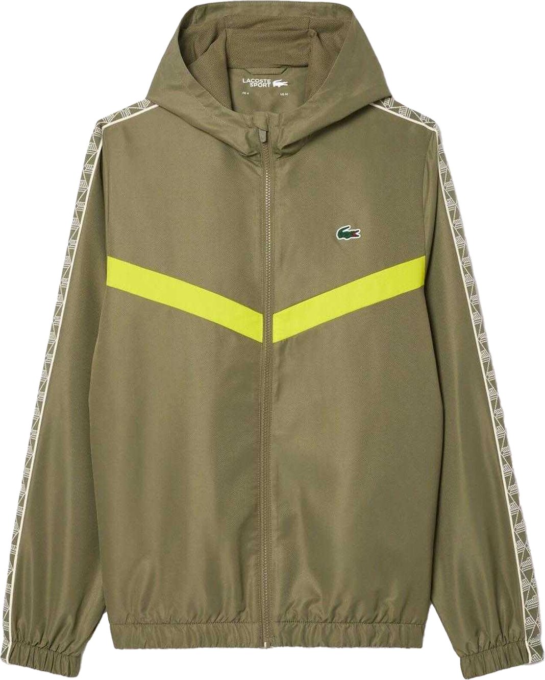 Lacoste - Trainingsjacke für Herren - Tennis (Khakigrün)