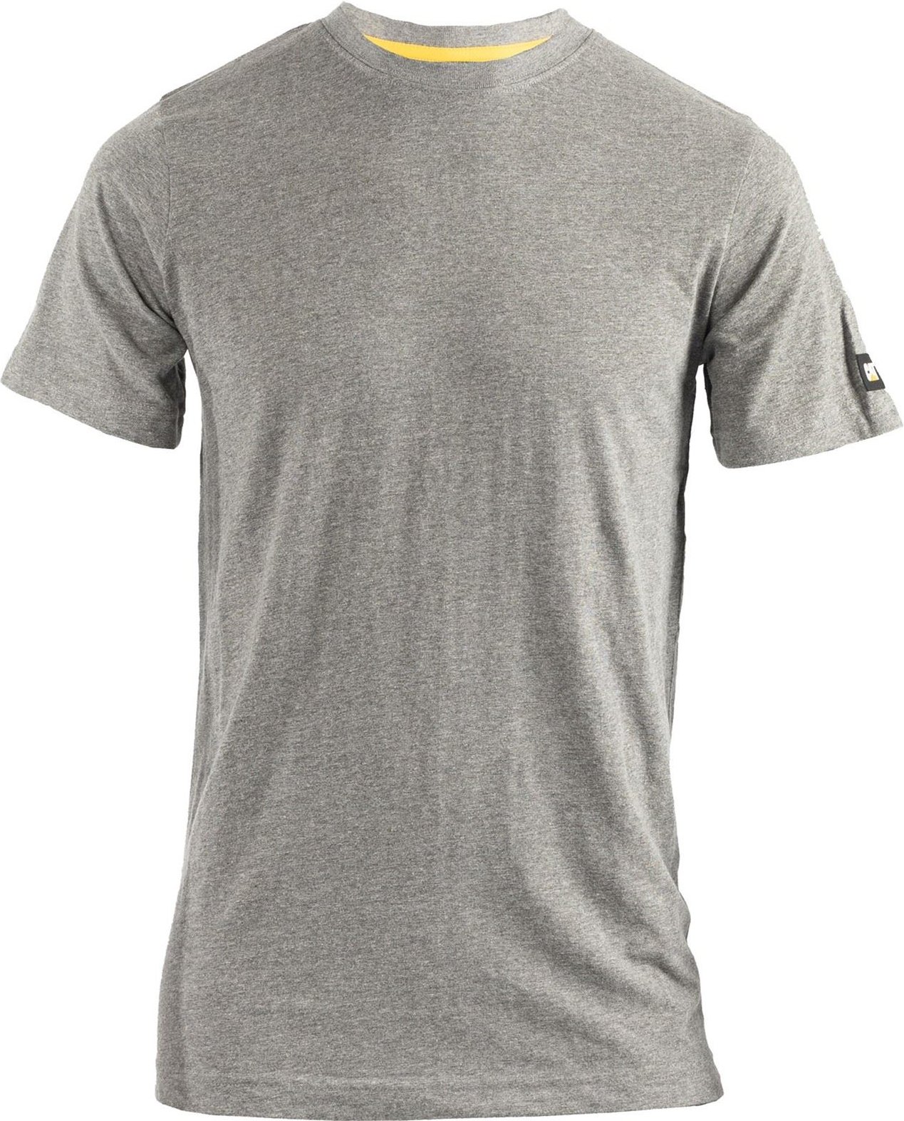 Caterpillar Essentials Kurzarm Baumwoll-Herren T-Shirt in Grau