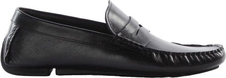 Dune London - "Brantley" Sattel Schlupfschuhe für Herren (Schwarz)
