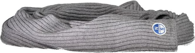 North Sails Schal Breiter Rippstrick mit Logo-Patch