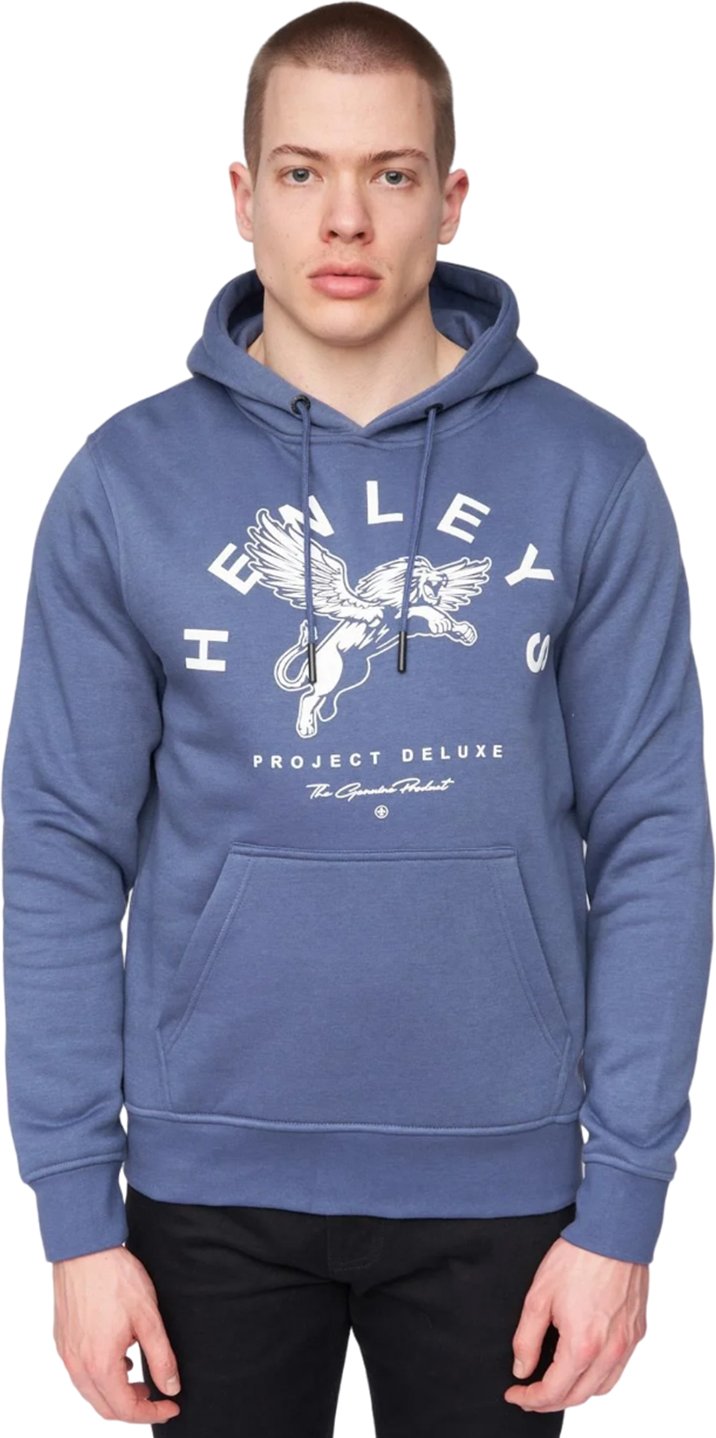 Henleys - "Colhen" Kapuzenpullover für Herren (Tiefblau)