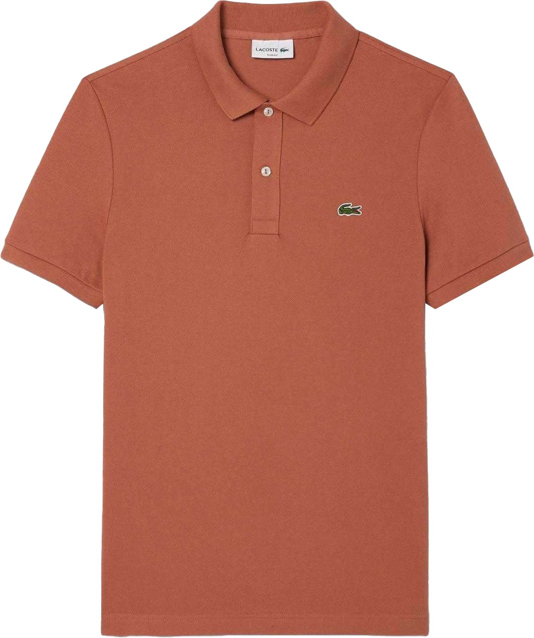 Lacoste - "L.12.12" Poloshirt für Herren, Piqué, Schmal (Rot)