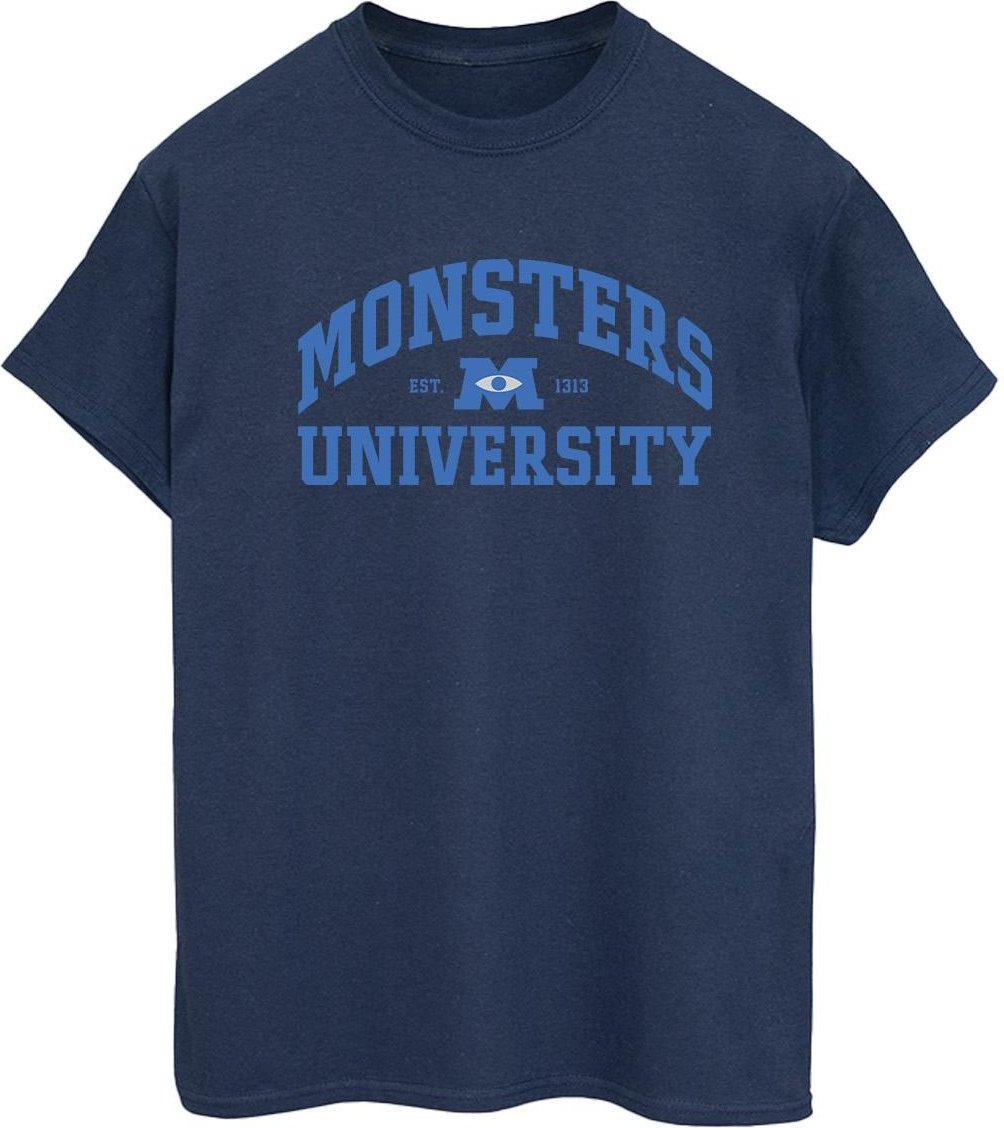 Disney - "Monsters University" T-Shirt für Damen (Marineblau)