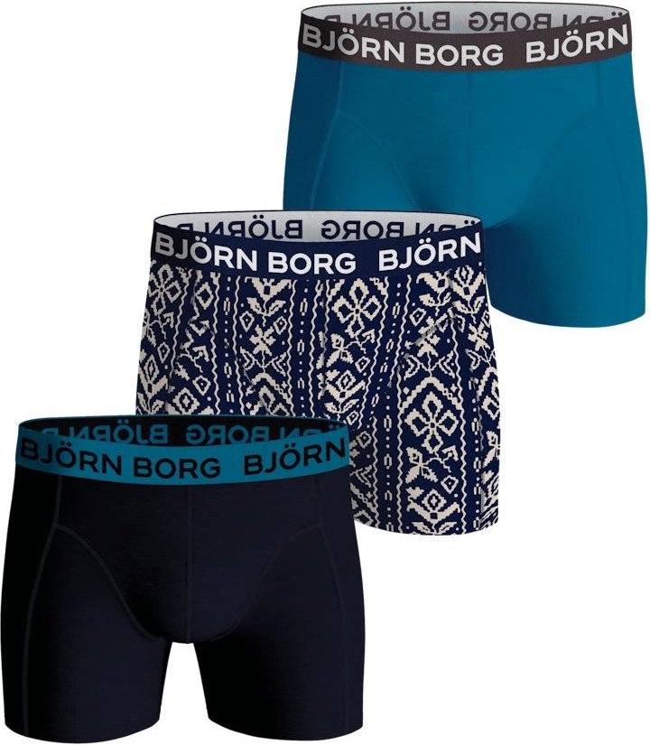 Björn Borg 3-Pack Kerst Giftbox Mehrfarben