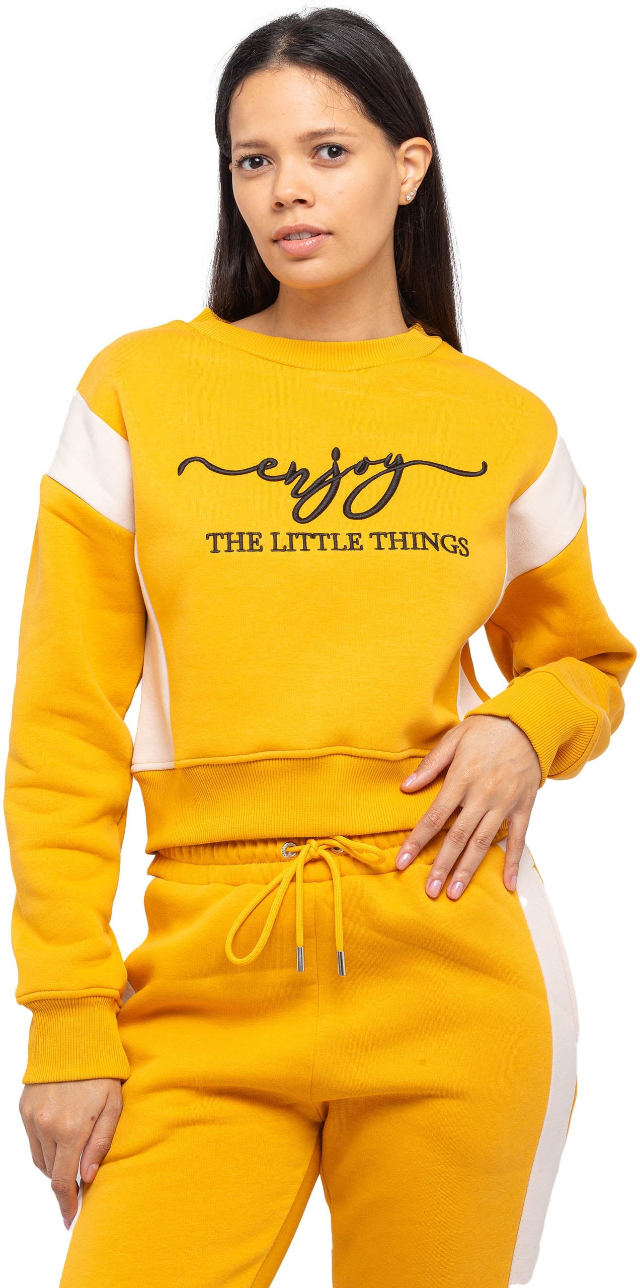 Tom Barron Damen-Trainingsanzug-Set Enjoy, bestickt, stilvoll