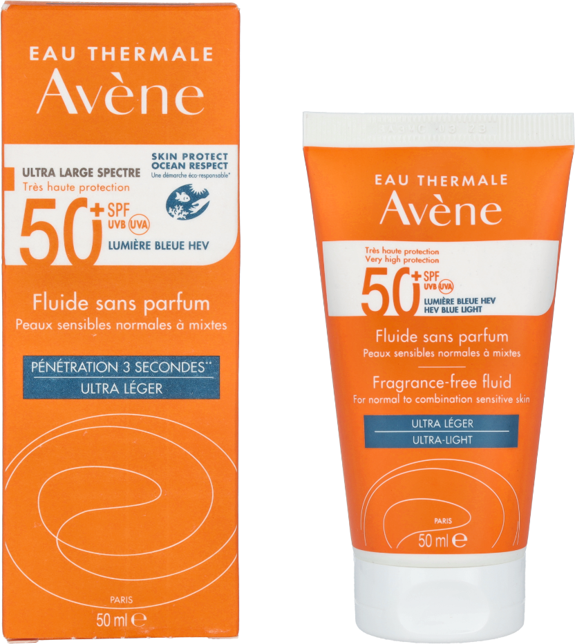 Thumbnail - Avene High Protection Unscented Fluid SPF50+50 ml.