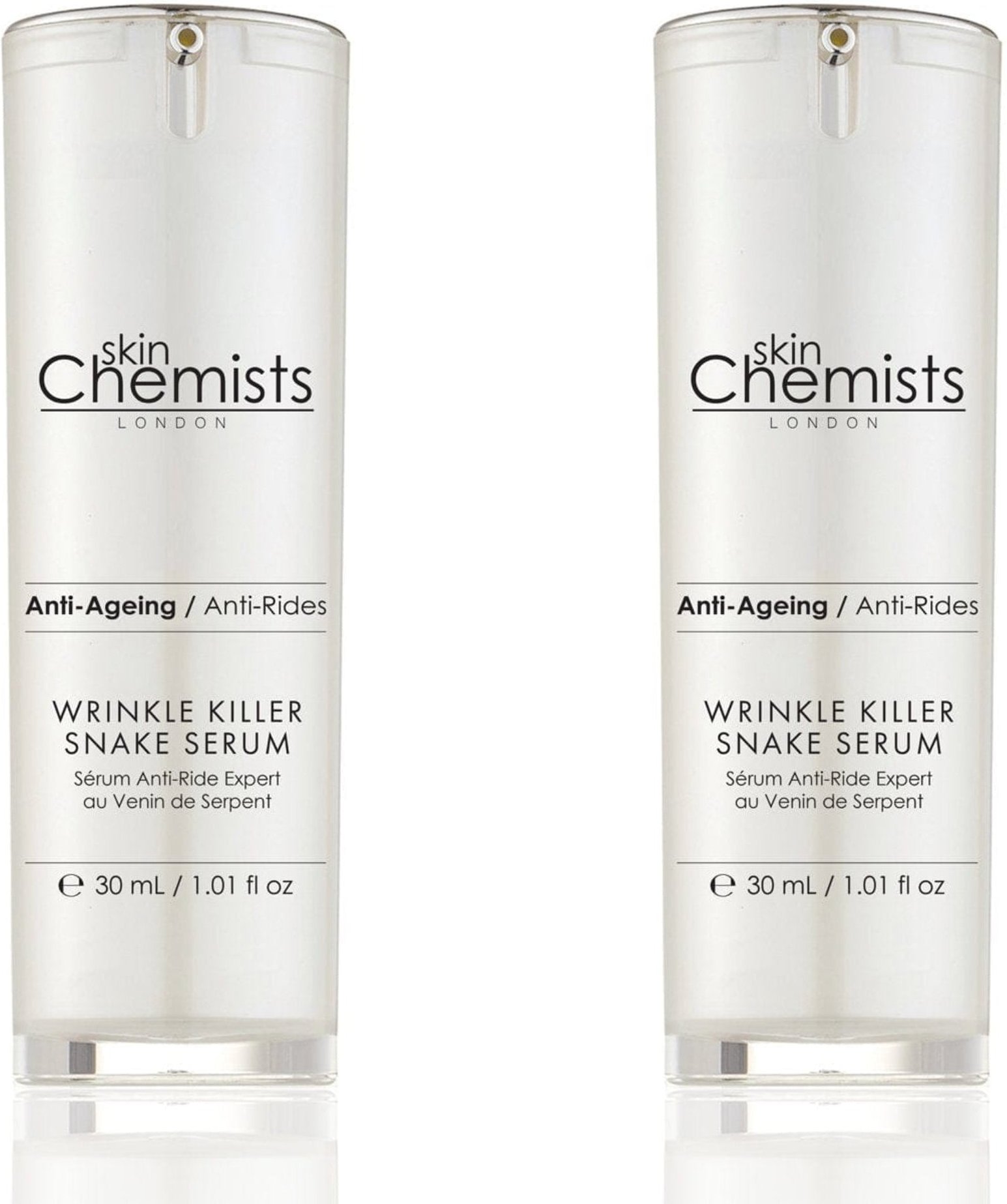 skinChemists Faltenkiller Schlangenserum 30ml x 2 Duo-Pack