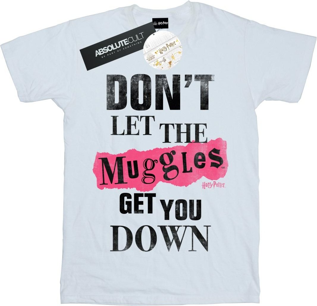 Harry Potter - "Muggles" T-Shirt für Damen (Weiß)