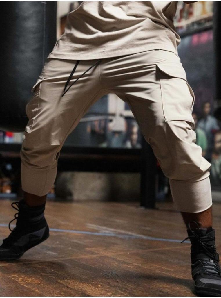 Herren Plus-Size Jogginghose mit Kordelzug und Taschen