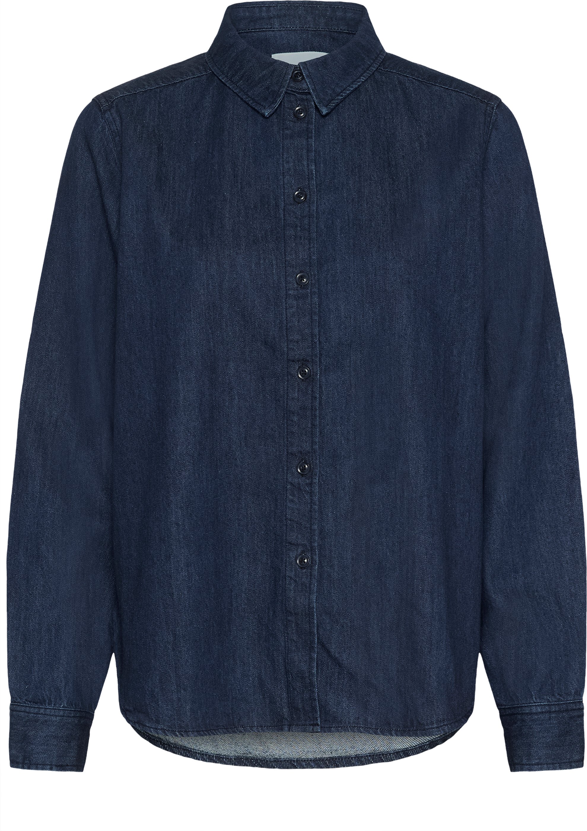 Langarm - Hemd SarafiaPW Straight fit blue