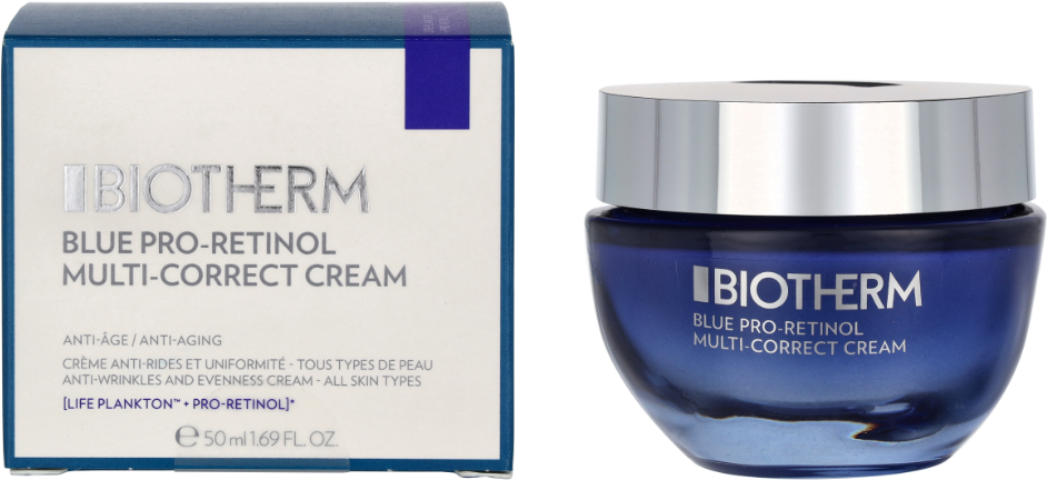 Biotherm Blue Pro-Retinol Multi-Correct Cream.