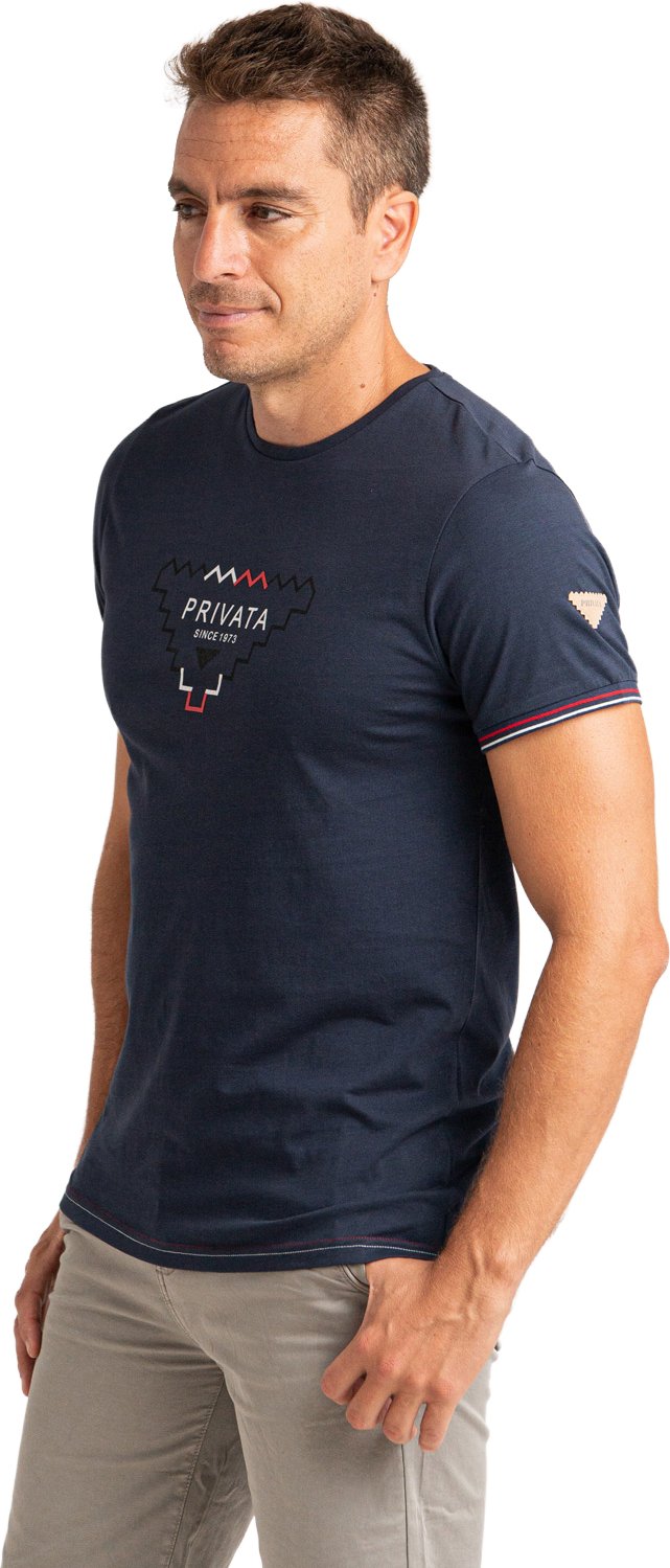 Herren Kurzarm Baumwoll-T-Shirt PRI2536