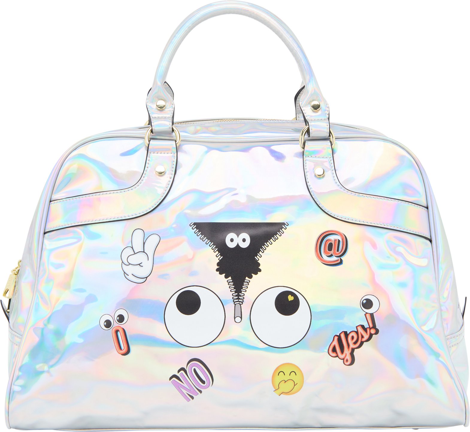 Mymo Handtasche Handtasche Frauen Silber Multicolor