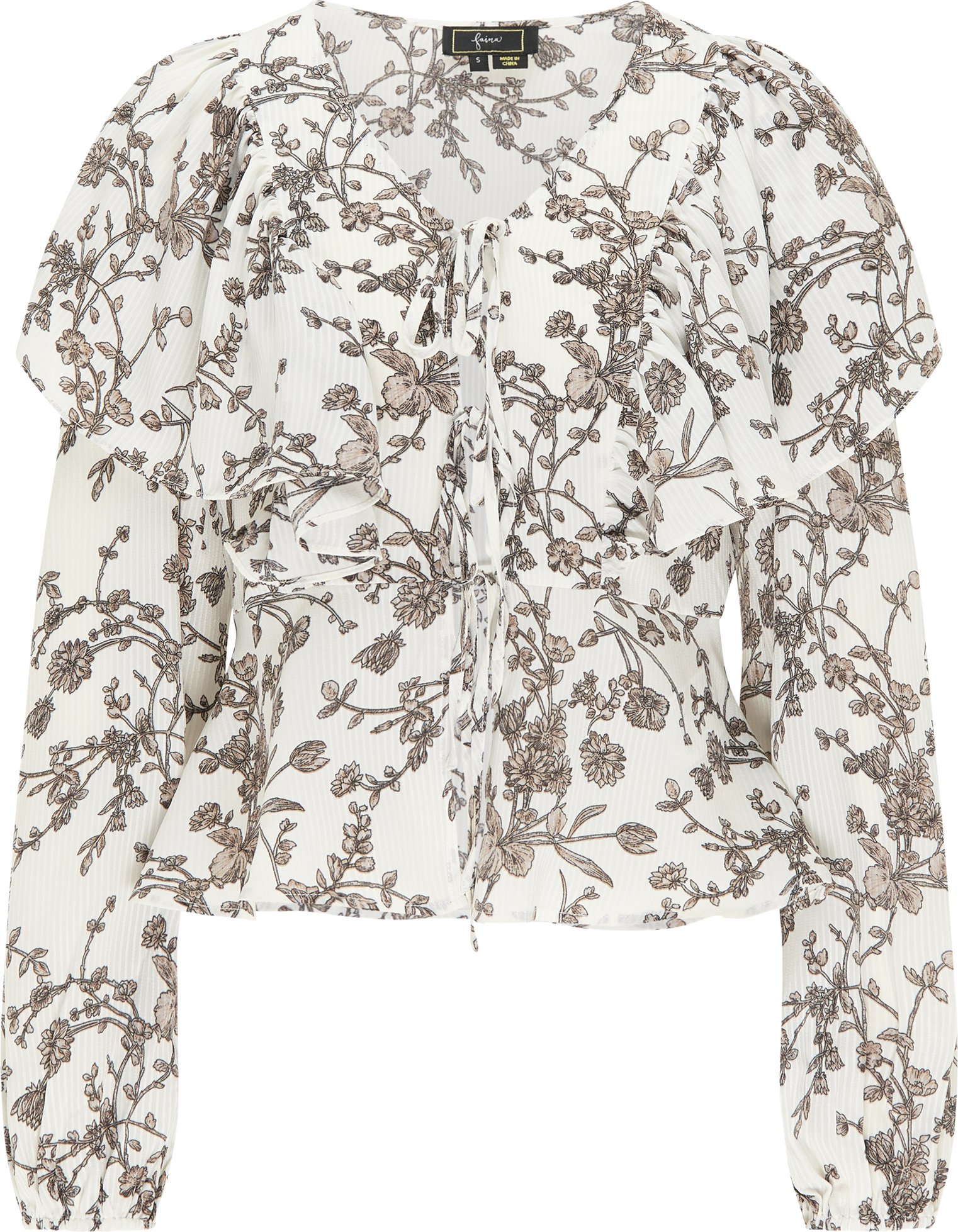 Faina Bluse Damen weiss