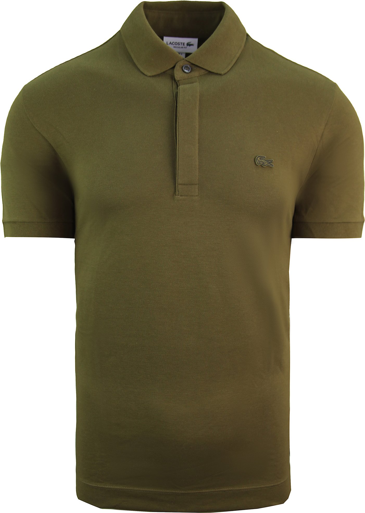 Lacoste regelmäßig Fit Herren Khaki Polo -Hemd