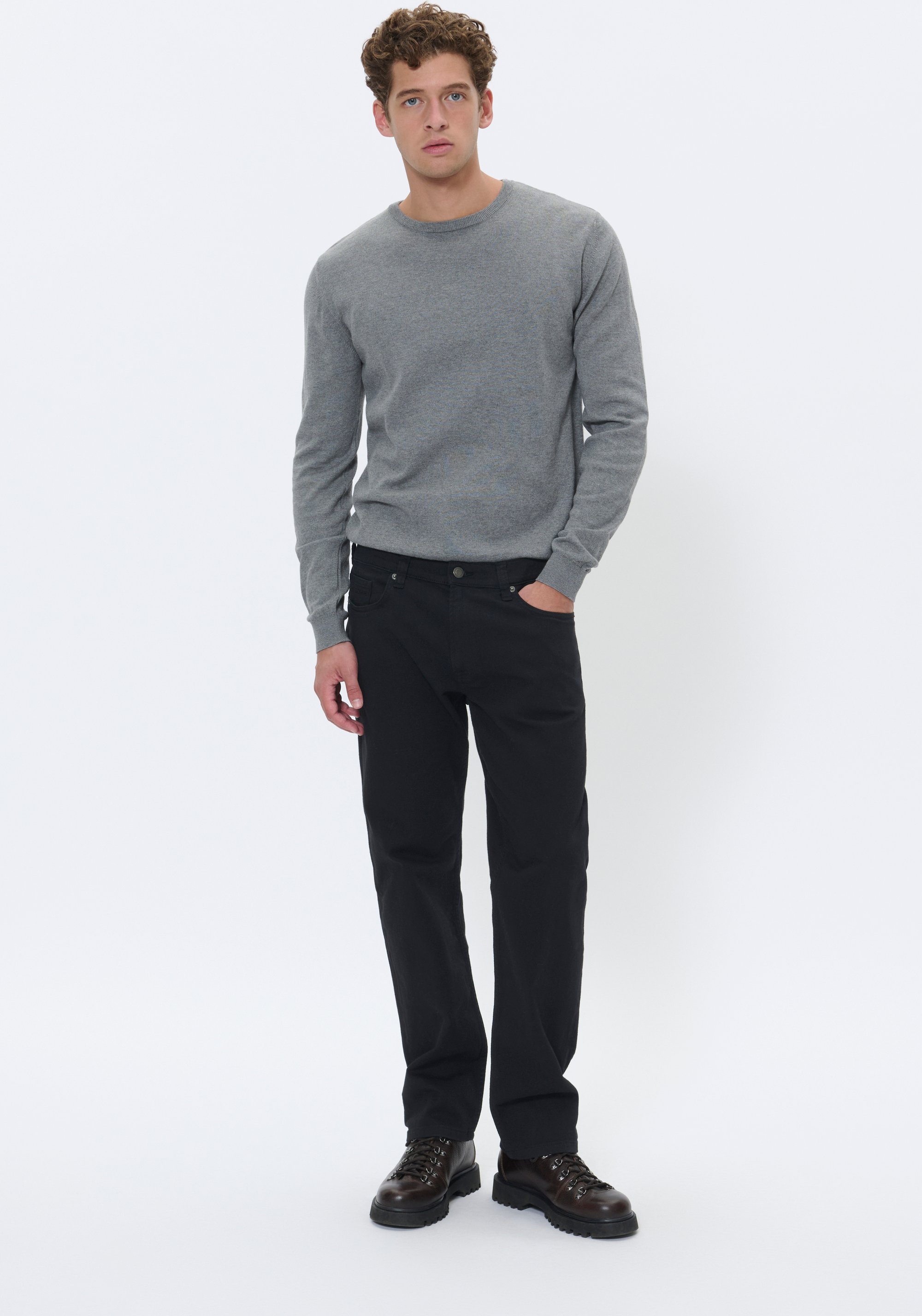 Thumbnail - Jeans MAMike Gerade Passform black