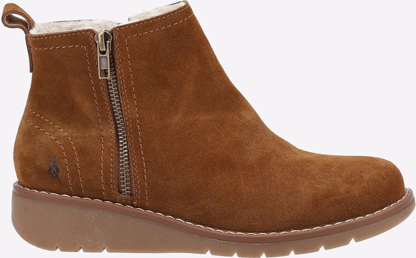 Thumbnail - Hush Puppies Libby Wildleder Damen Stiefeletten In Tan