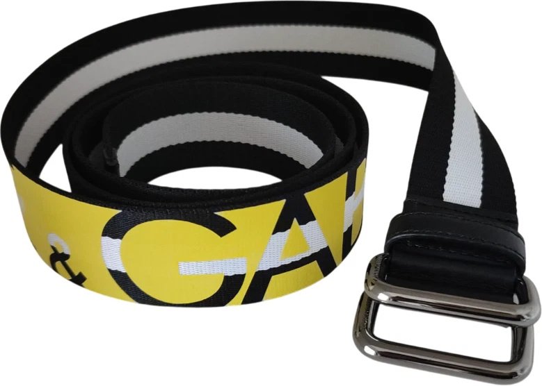 Logo-Print Schnallen-Gürtel