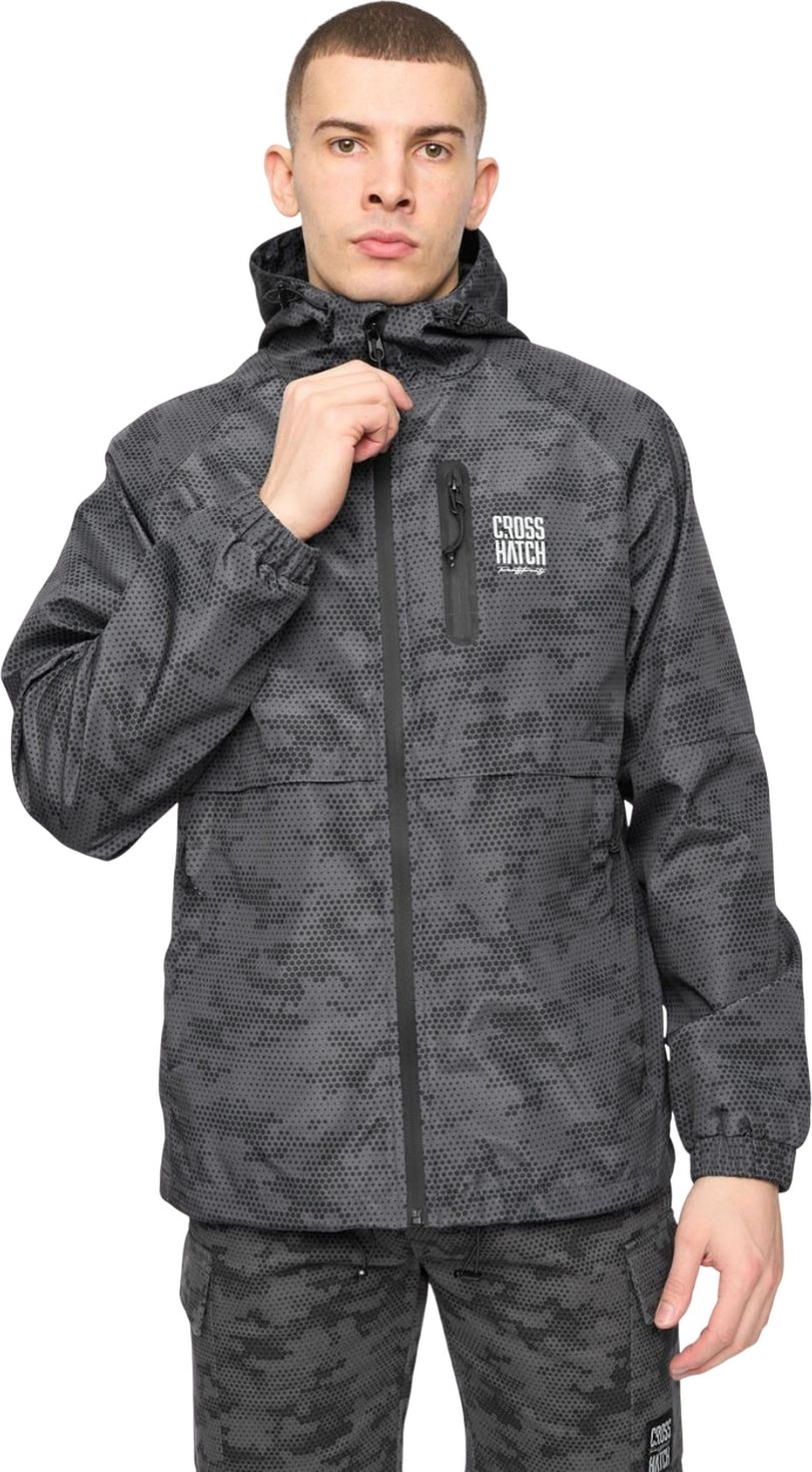 Crosshatch - "Janscore" Jacke für Herren (Grau)