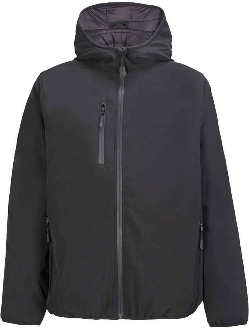 Thumbnail - SOLS - "Falcon" Softshelljacke Wattiert für Herren (Schwarz)