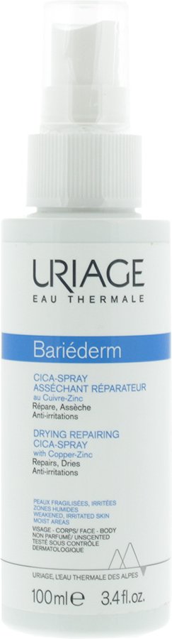 Thumbnail - Uriage Bariederm Trocknendes Reparatur-Cica-Spray 100ml mit Kupfer-Zink