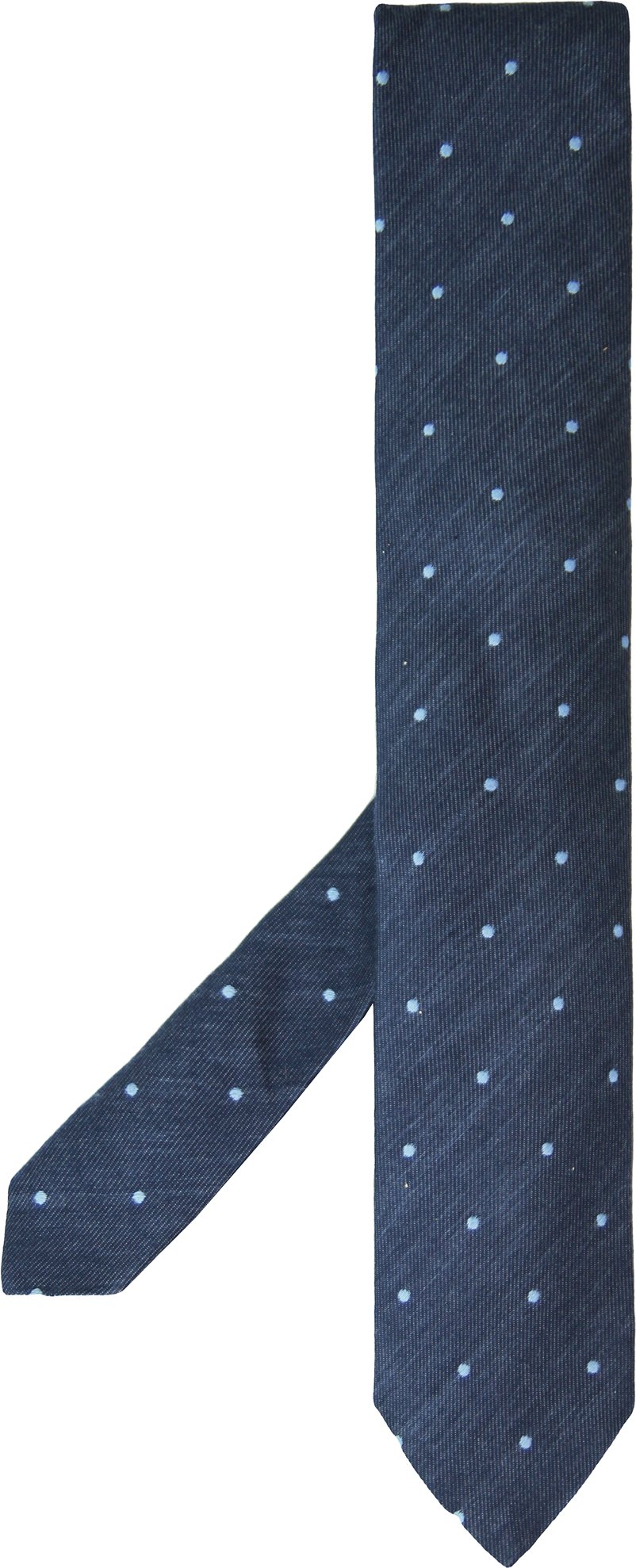 Hackett London Casual Dot Mens Navy Krawatten