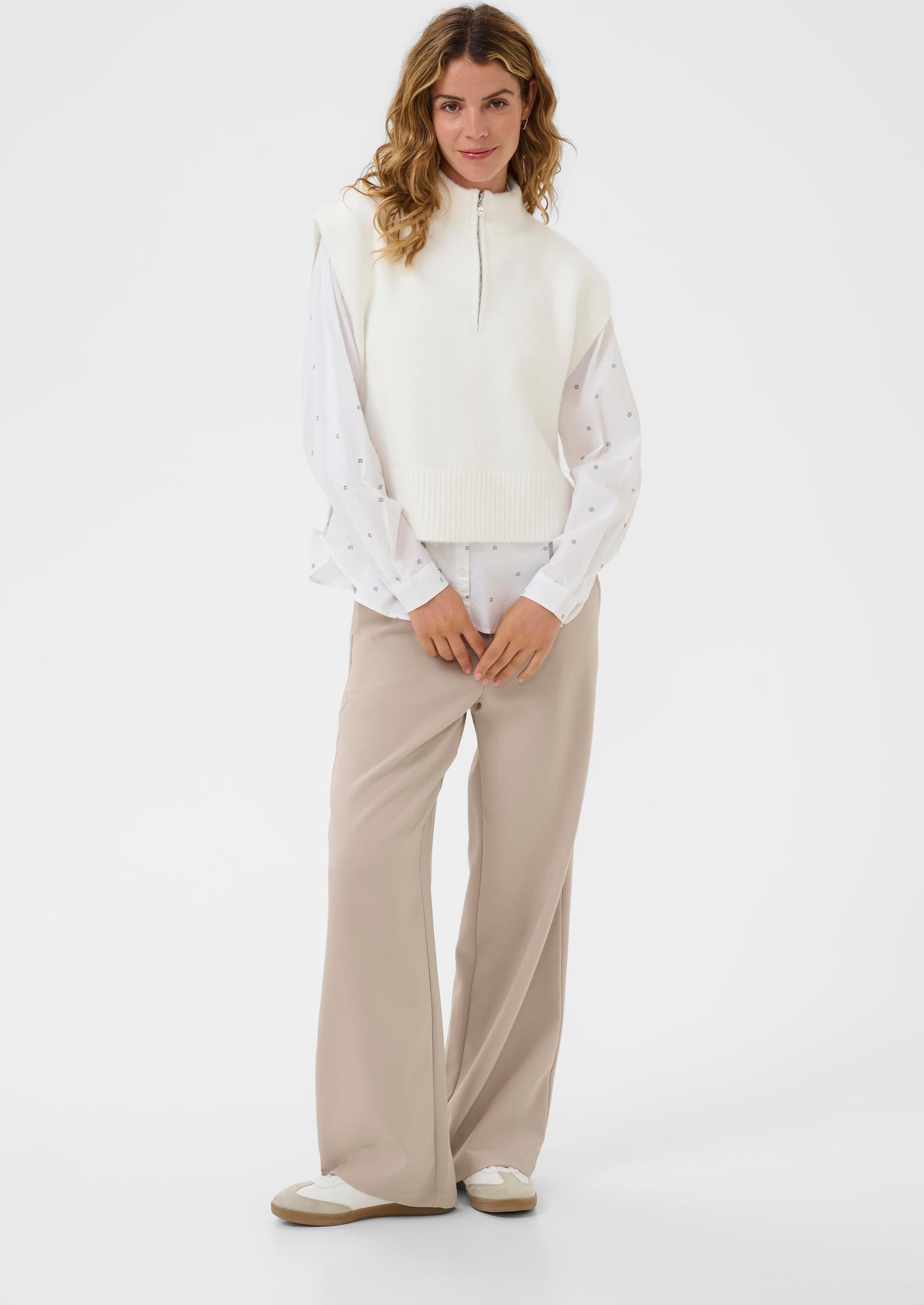 Strickweste CRTannenbaum Strickweste Straight fit white