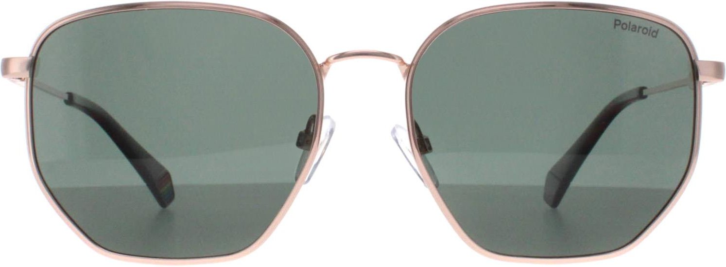 Thumbnail - Polaroid Quadratisch Unisex Gold Kupfer Grün Polarisiert PLD 6214/S/X