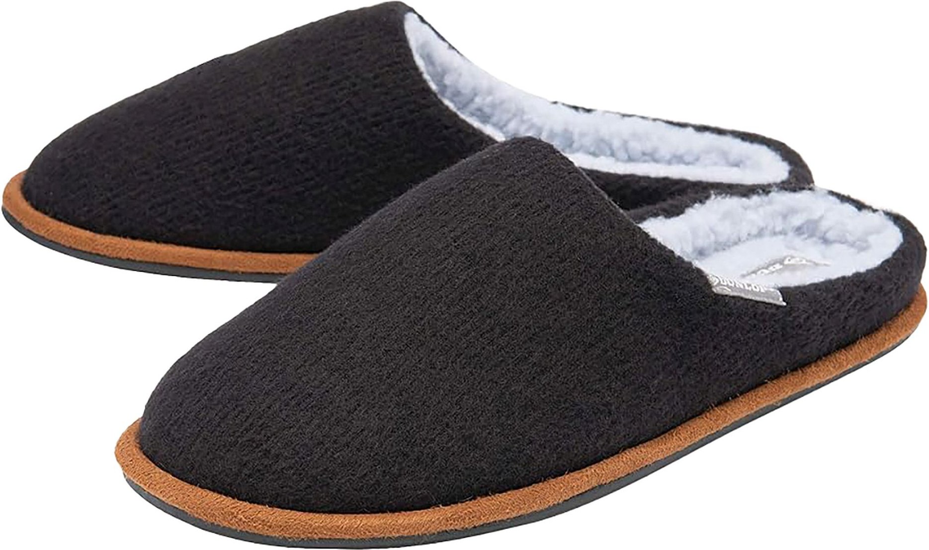 Herren Plüschgefütterte Hausschuhe mit Memory-Schaum