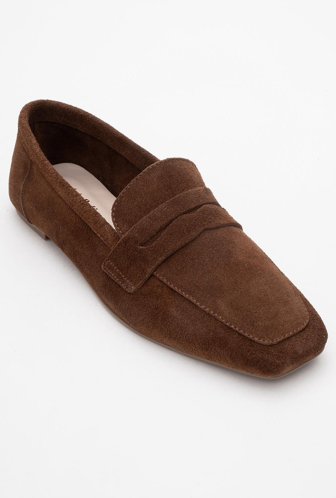 Morne Leder Loafer Damen